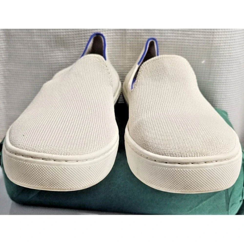 ROTHY'S The Sneaker‎ woman Sz 6 sand ivory knit slip on